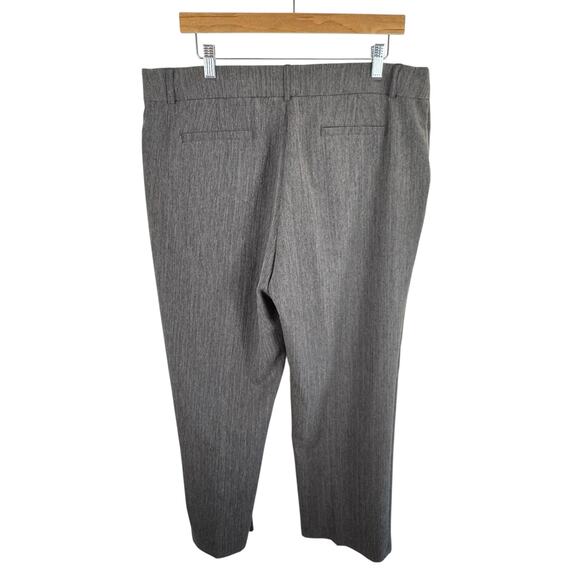 Briggs Light Brown High Rise Straight Leg Lightweight Trouser Dress Pants Sz 16 - Picture 2 of 7